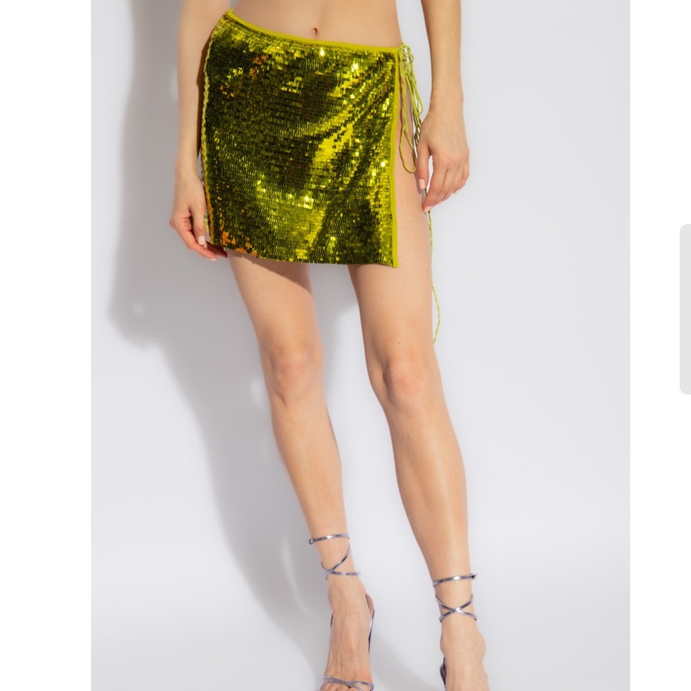 Oseree Dazzling Gold Sequin Clutch - Picture 2 of 3